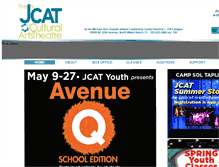 Tablet Screenshot of jcctheatre.com